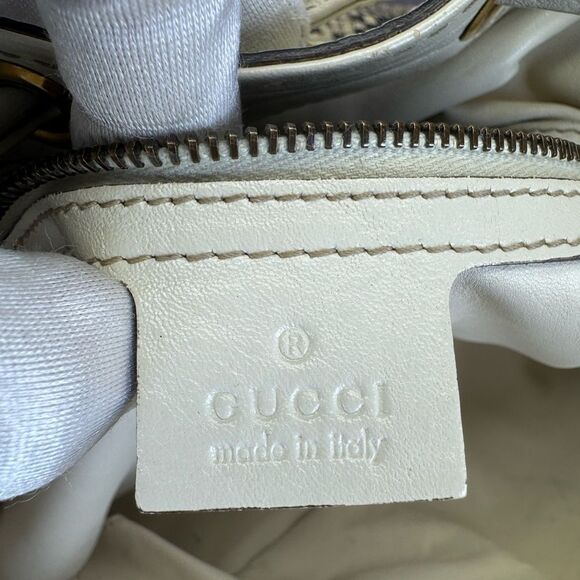 RARE Gucci Interlocking Icon Gg Exotic Python Snakeskin Large Hobo Bag - Picture 12 of 14